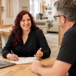 Briefing und Coaching im Live-Moment